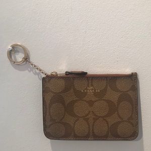 SOLD / Coach Keychain Wallet